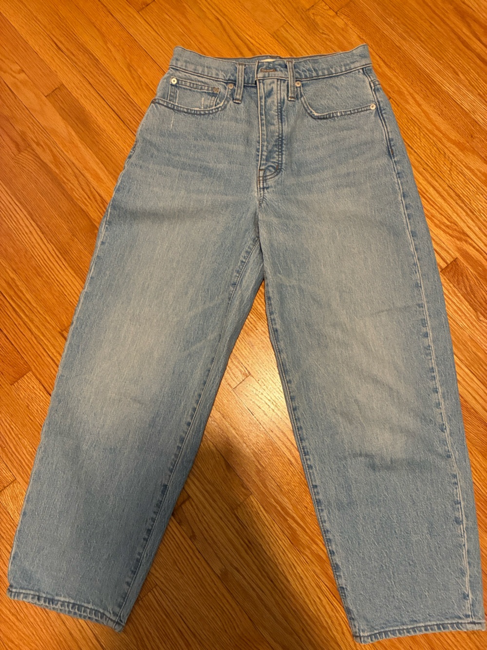Madewell Light Blue Balloon Jeans - Picture 4 of 4